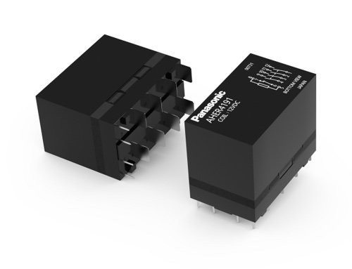 Panasonic Industry releases 40A printed HE-R relay for 3 phase systems with feedback contact